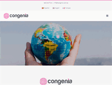 Tablet Screenshot of congenia.com.es